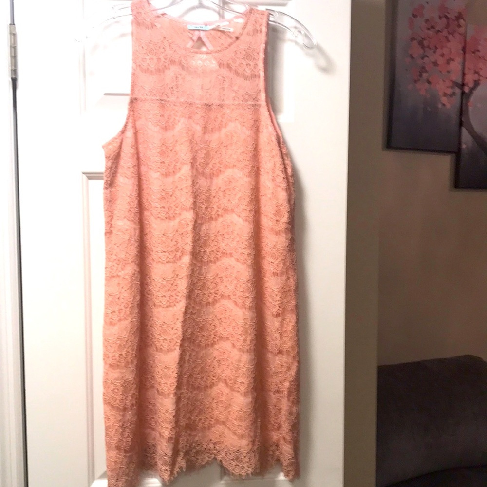 HP 🎉 Kimchi Blue blush lace dress NWOT